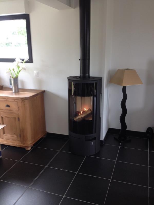 Poêle à bois Belo 3S Acier Noir ROMOTOP